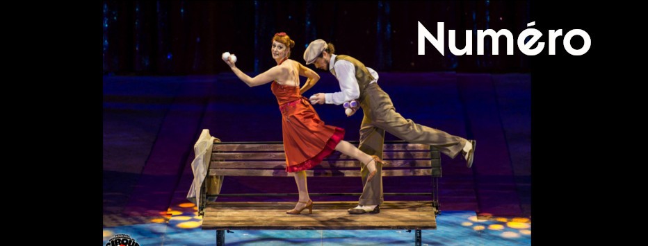 Numéro, spectacle de cirque de la Compagnie Opopop